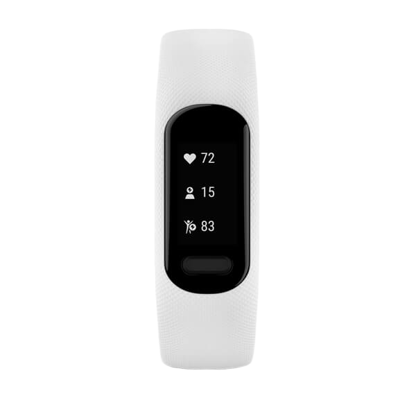 Vivosmart 5 White Small Medium Fitness Tracker