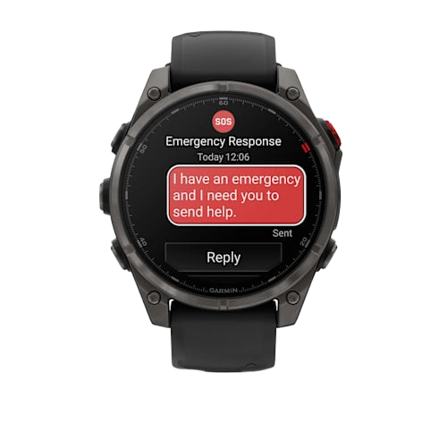Fenix 8 Pro Lte Sapphire Carbon Gray Titanium Black 51Mm