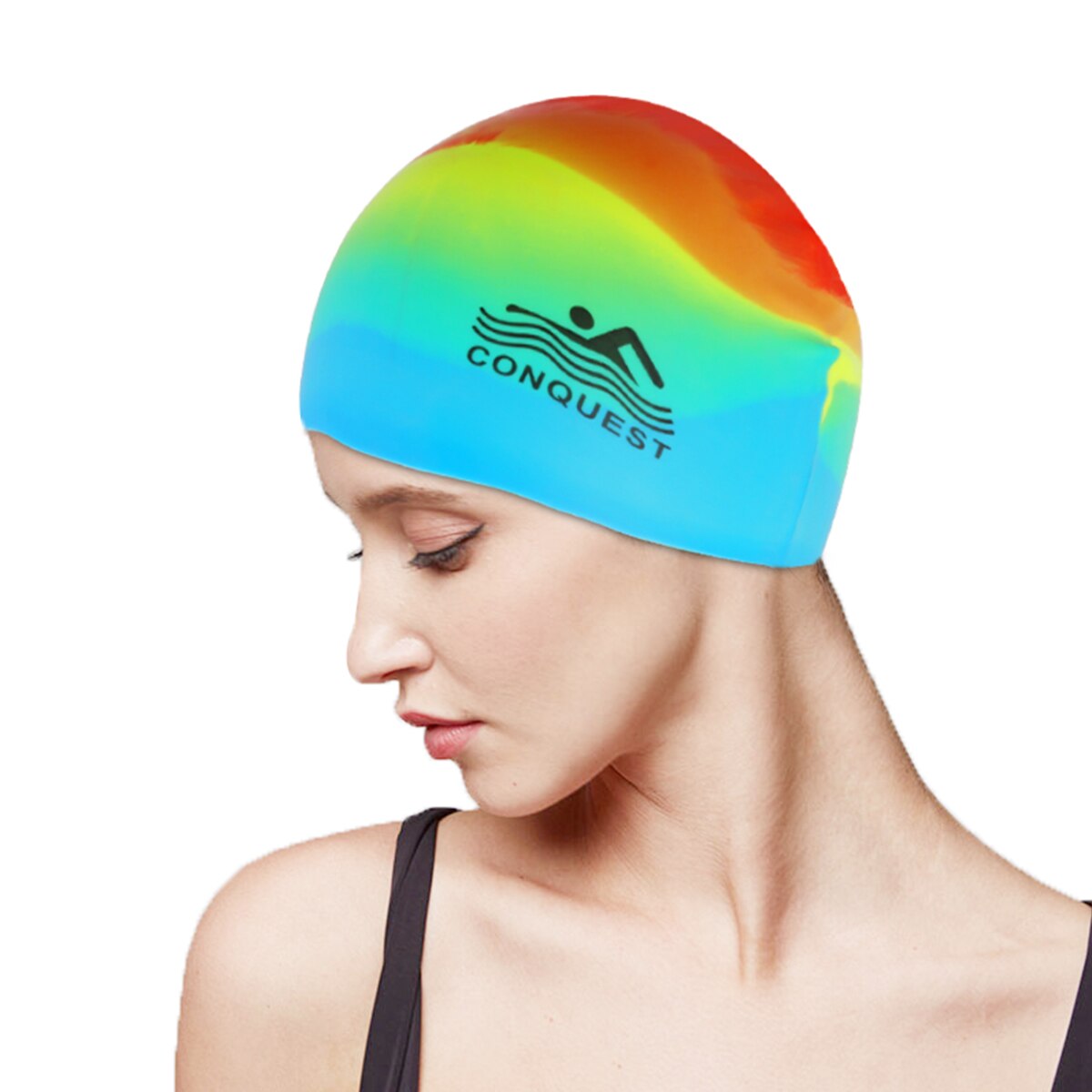 قبعة سباحة عالية الأداء