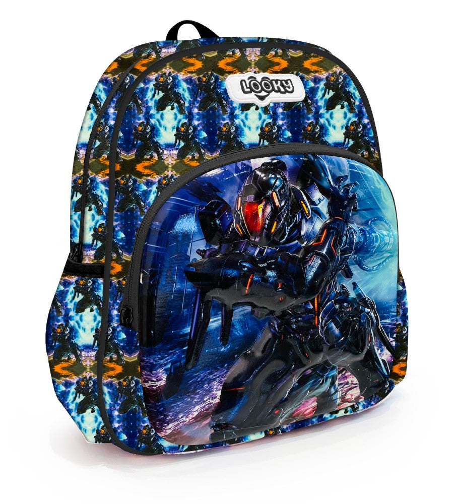 Backpack 12" 1Pocket 3D Design Boys