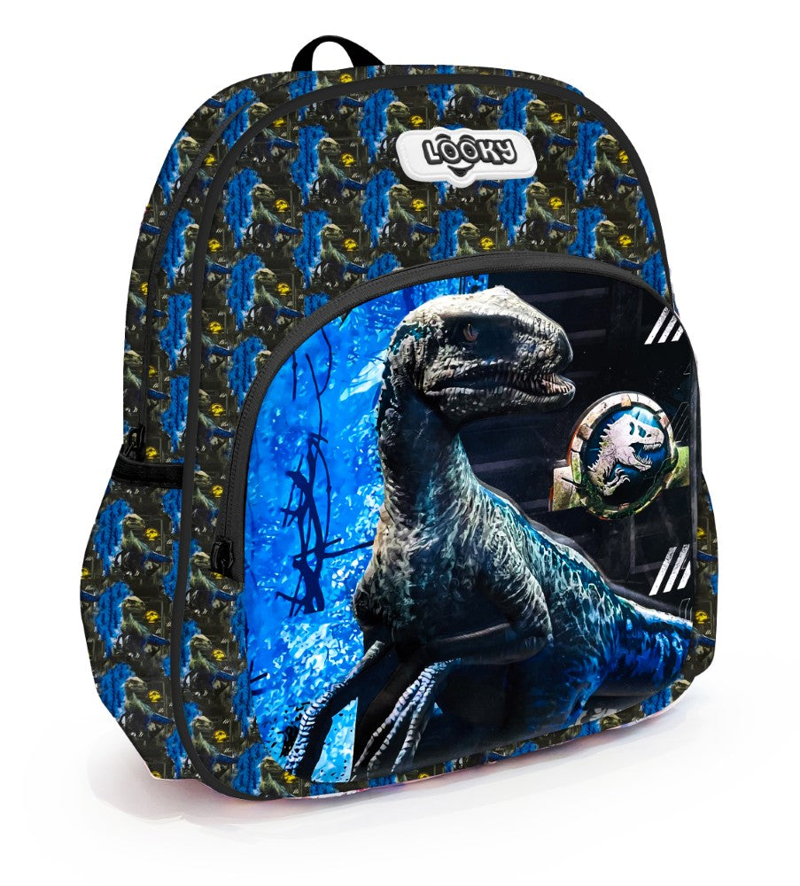 Backpack 12" 2Zips 3D Design Patterns Boys S