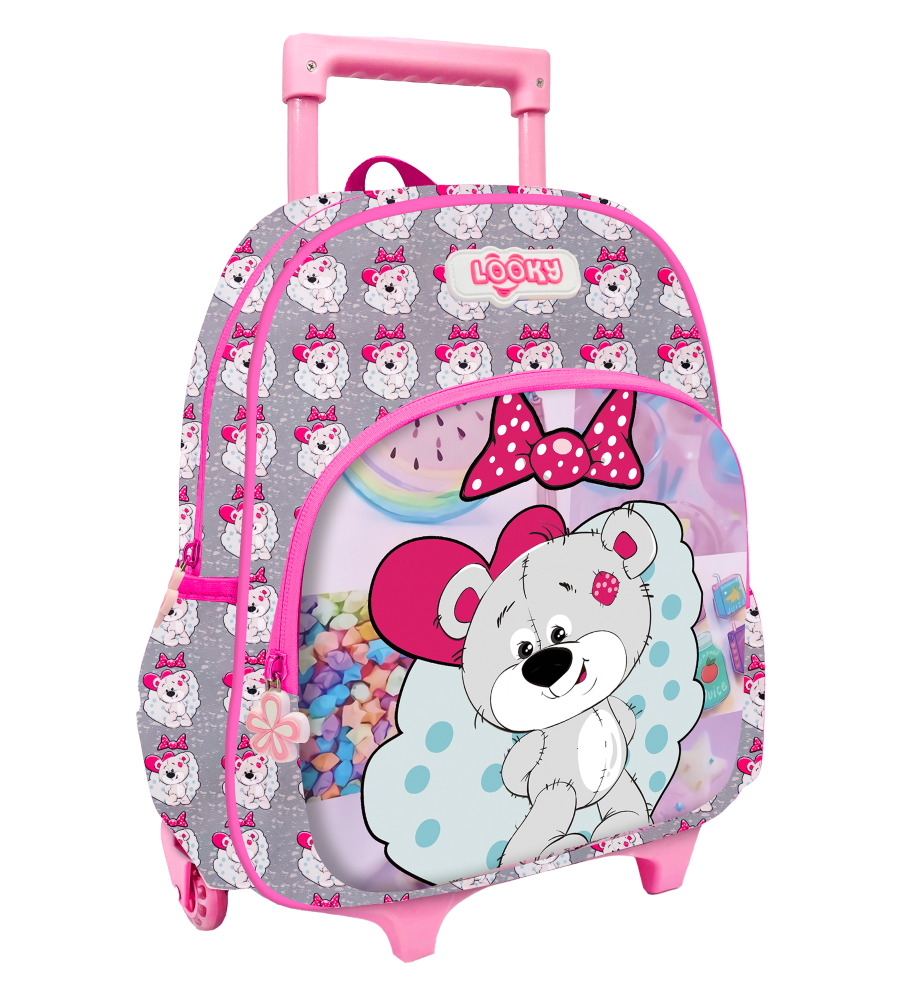 Backpack 12" 2Zips 3D Design Girls Design