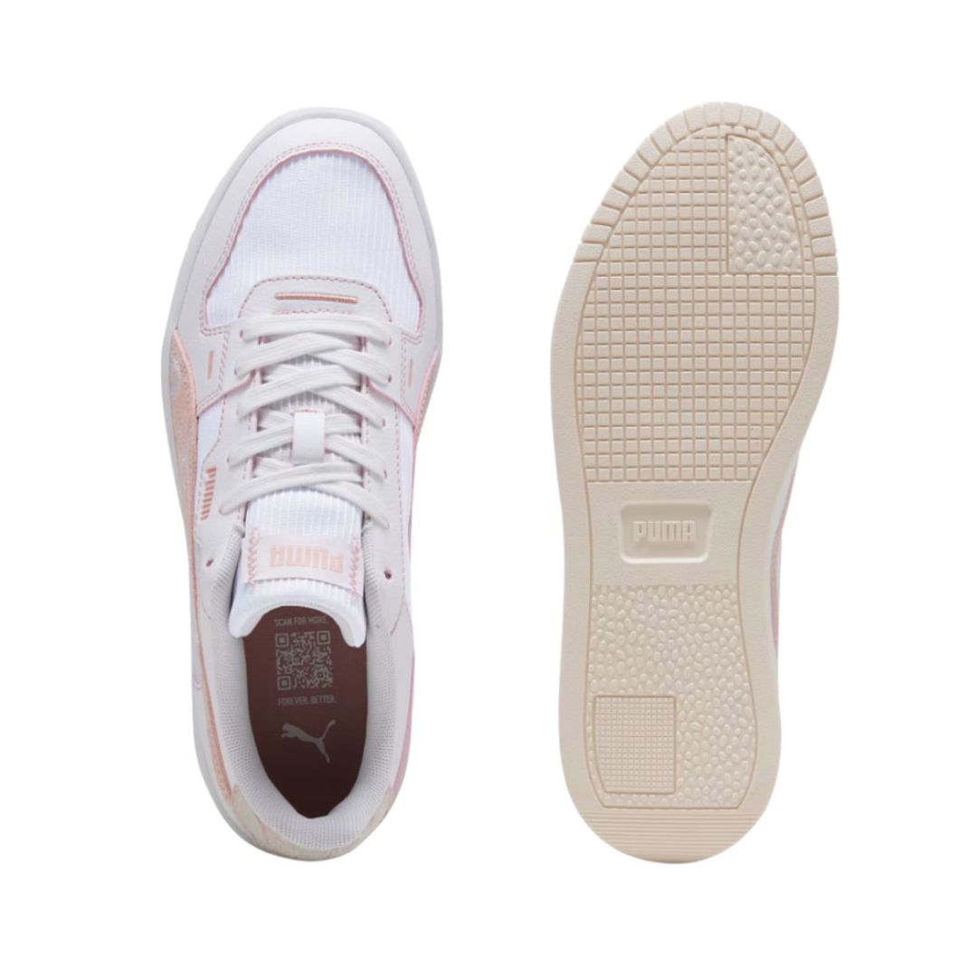 Carina Street Lux Crafted Flowers Platform Sneaker