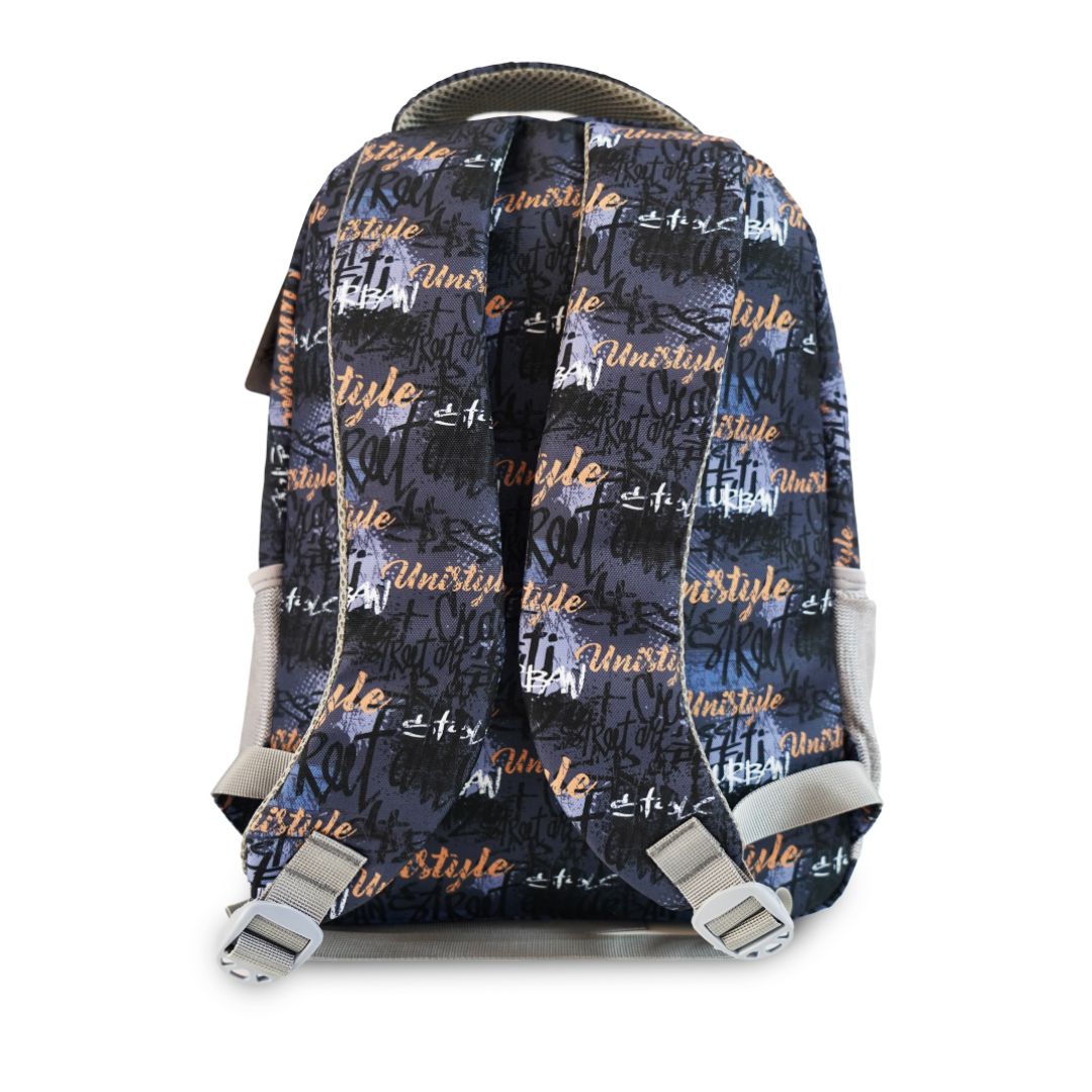 Backpack 17'' 3Zips Boys Unistyle + Key Ring