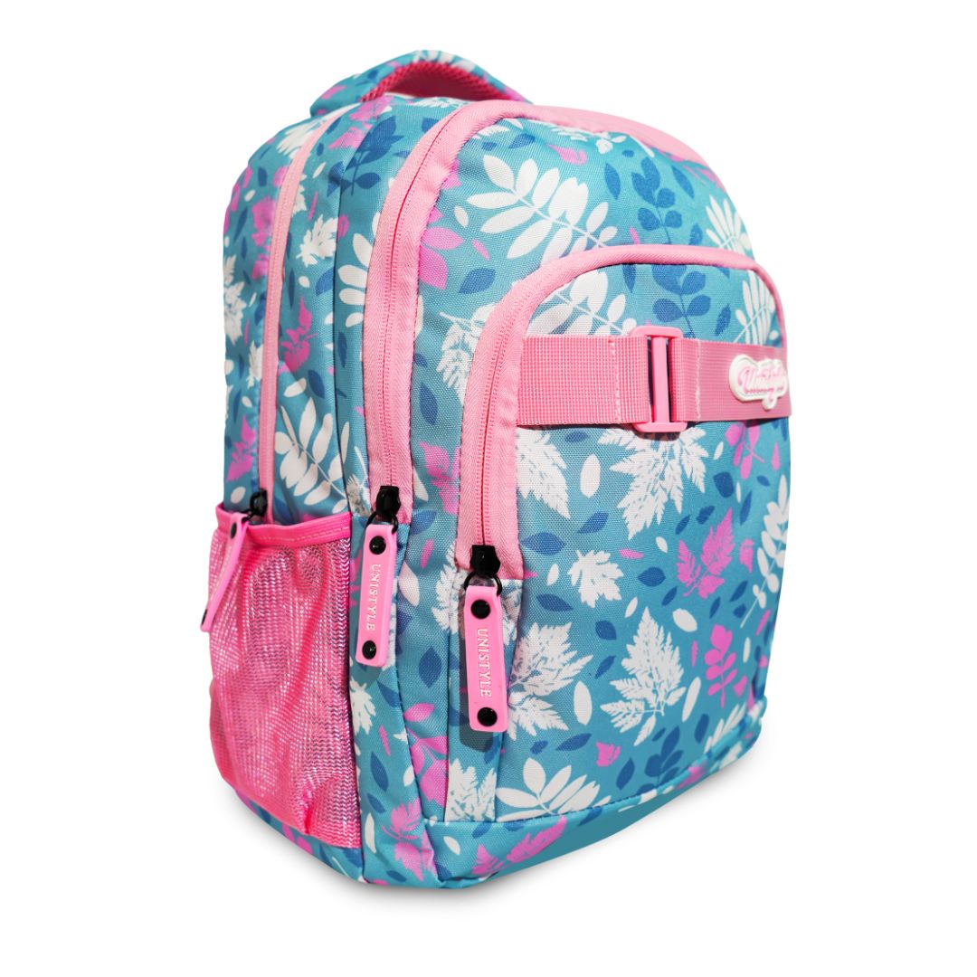 Backpack 17'' 3Zips Girl Unistyle + Key Ring