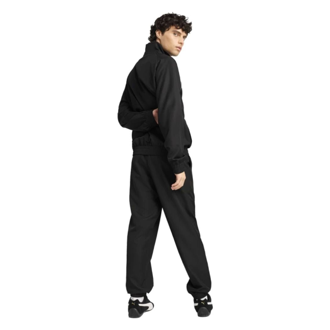 Woven Piping Tracksu Puma Black
