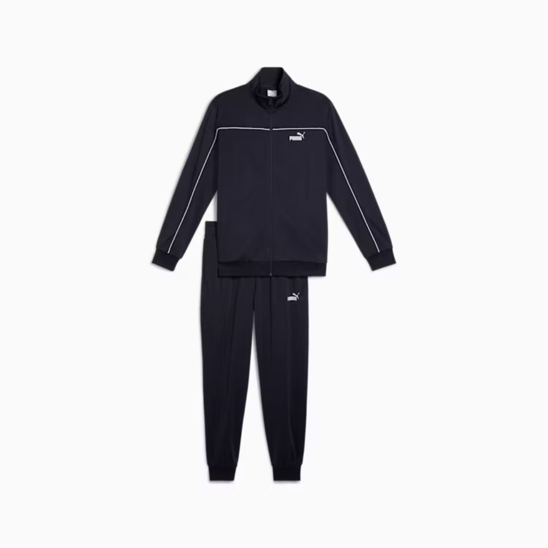 Poly Piping Suit New Navy
