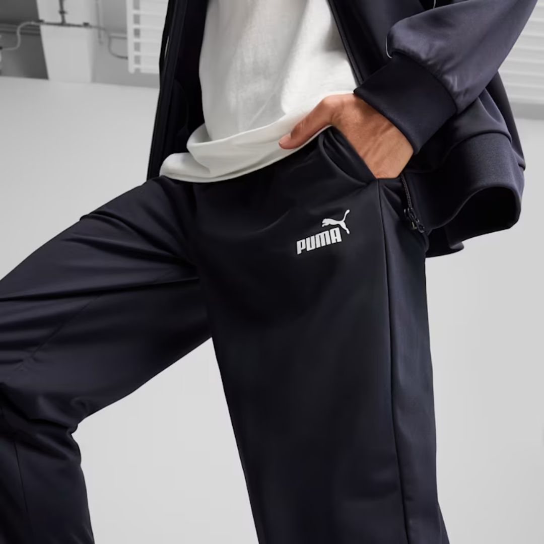 Poly Piping Suit New Navy