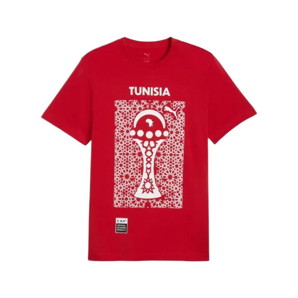 Tunisia Country Tee Puma White