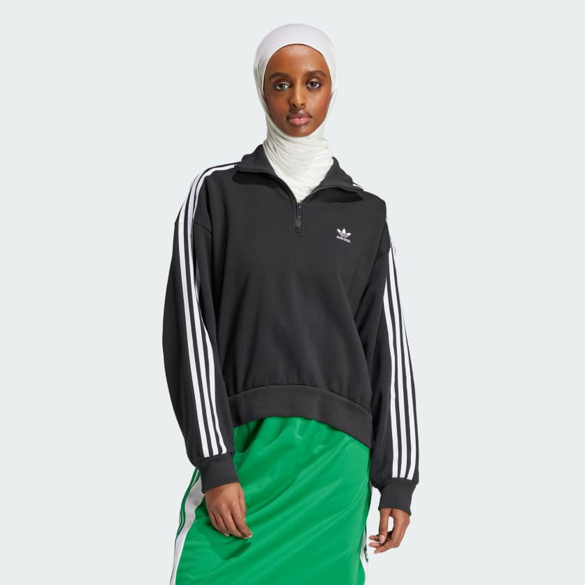 Adicolor 1/2 Zip Crew Sweatshirt