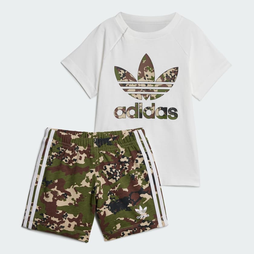 Camo Short Tee Set