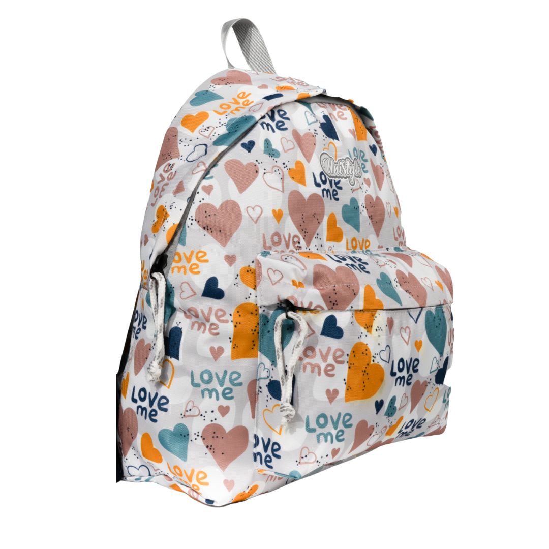 Backpack 16" 2Zips Fabric Waterproof Quality