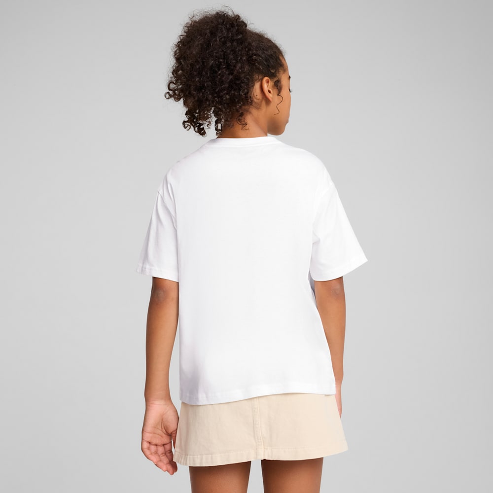 تي شيرت ESS Boxy G، PUMA أبيض