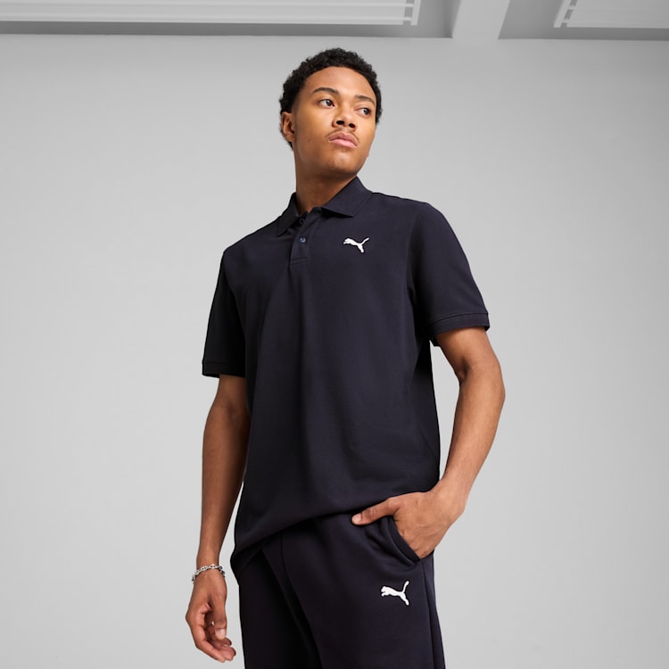 Ess Pique Polo,New Navy