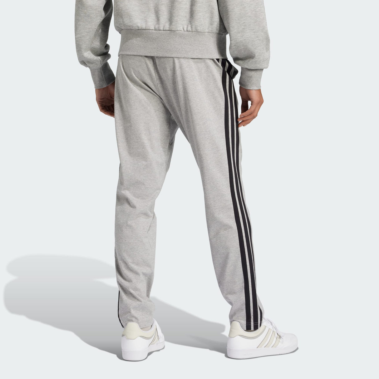 Essentials 3-Stripes Single Jersey Joggers