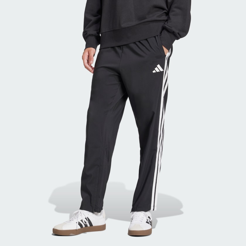 Essentials 3-Stripes Stanford Joggers Open Hem