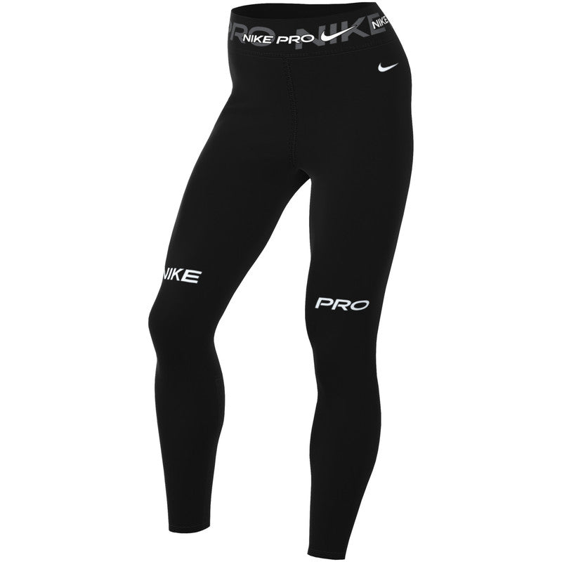 Nike Pro Women'S Mid-Rise 7/8 Graphic Leggings