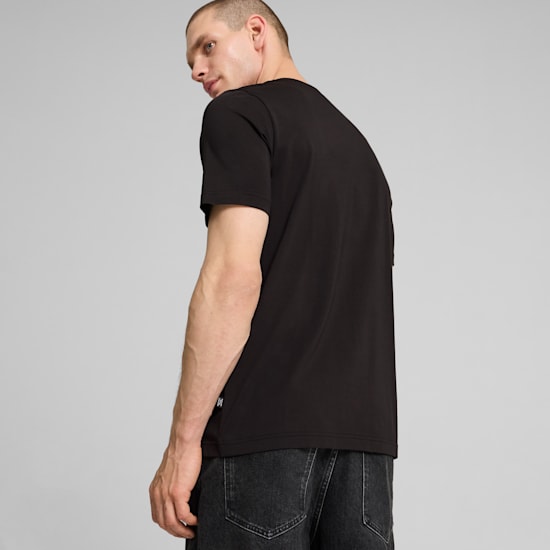 تيشيرت بوما جرافيكي بوما أسود