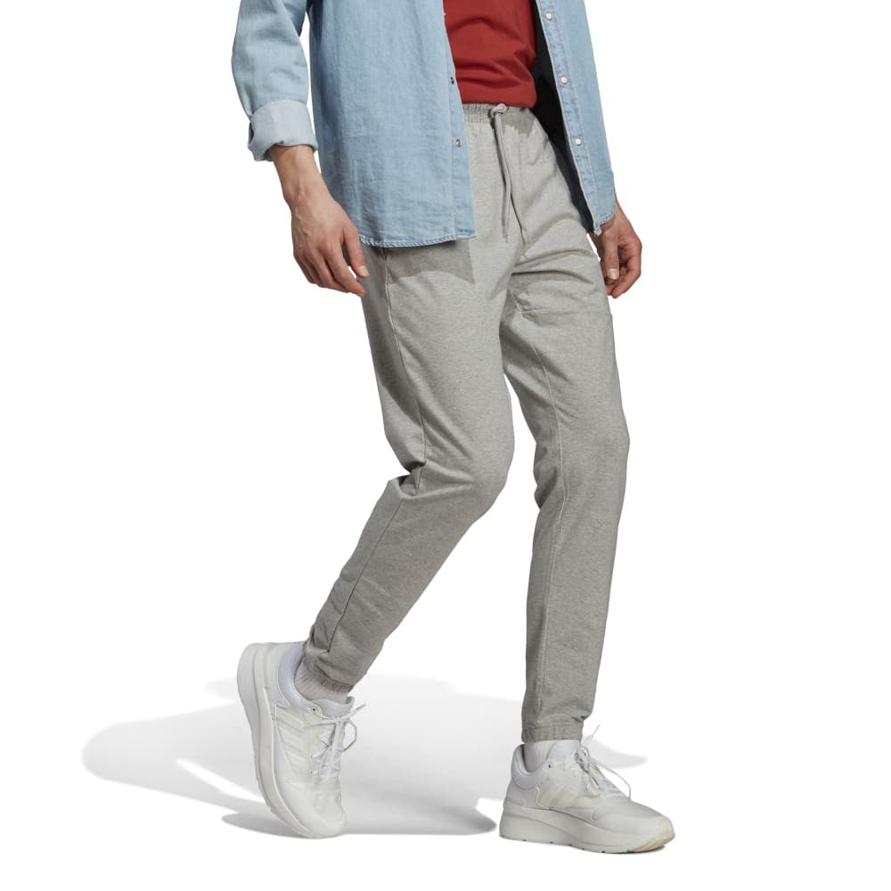 Essentials Single Jersey Tapered Badge Of Sport Joggers