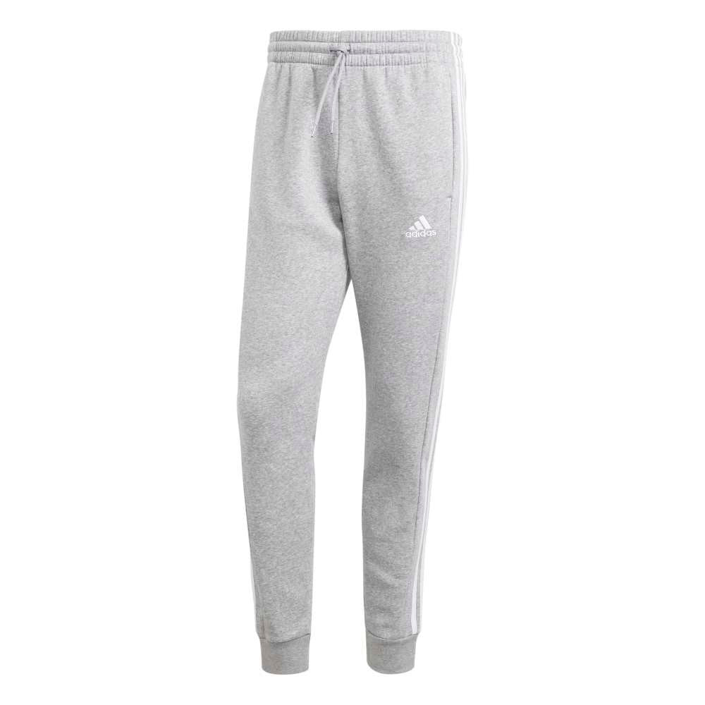 Essentials Fleece 3-Stripes Tapered Cuff Joggers