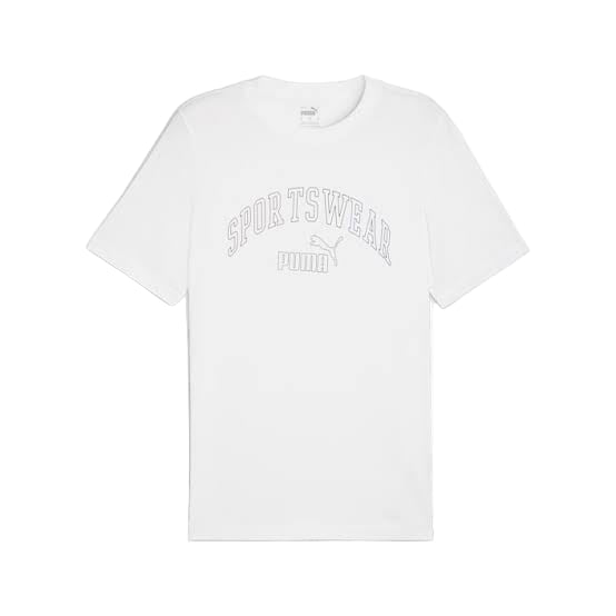 تي شيرت ESS LOGO LAB Gradient PUMA أبيض