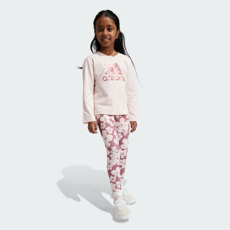 Essentials Allover Print Leggings Set Kids