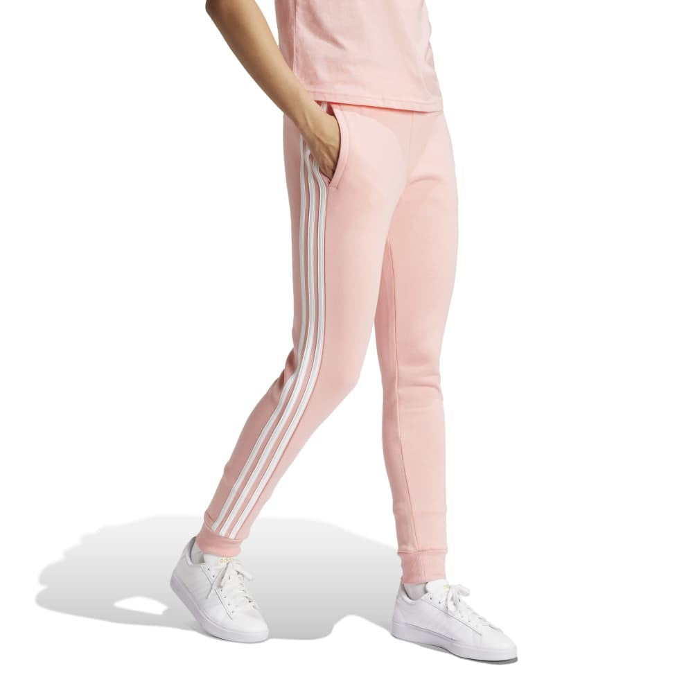 Essentials 3-Stripes Fleece Joggers