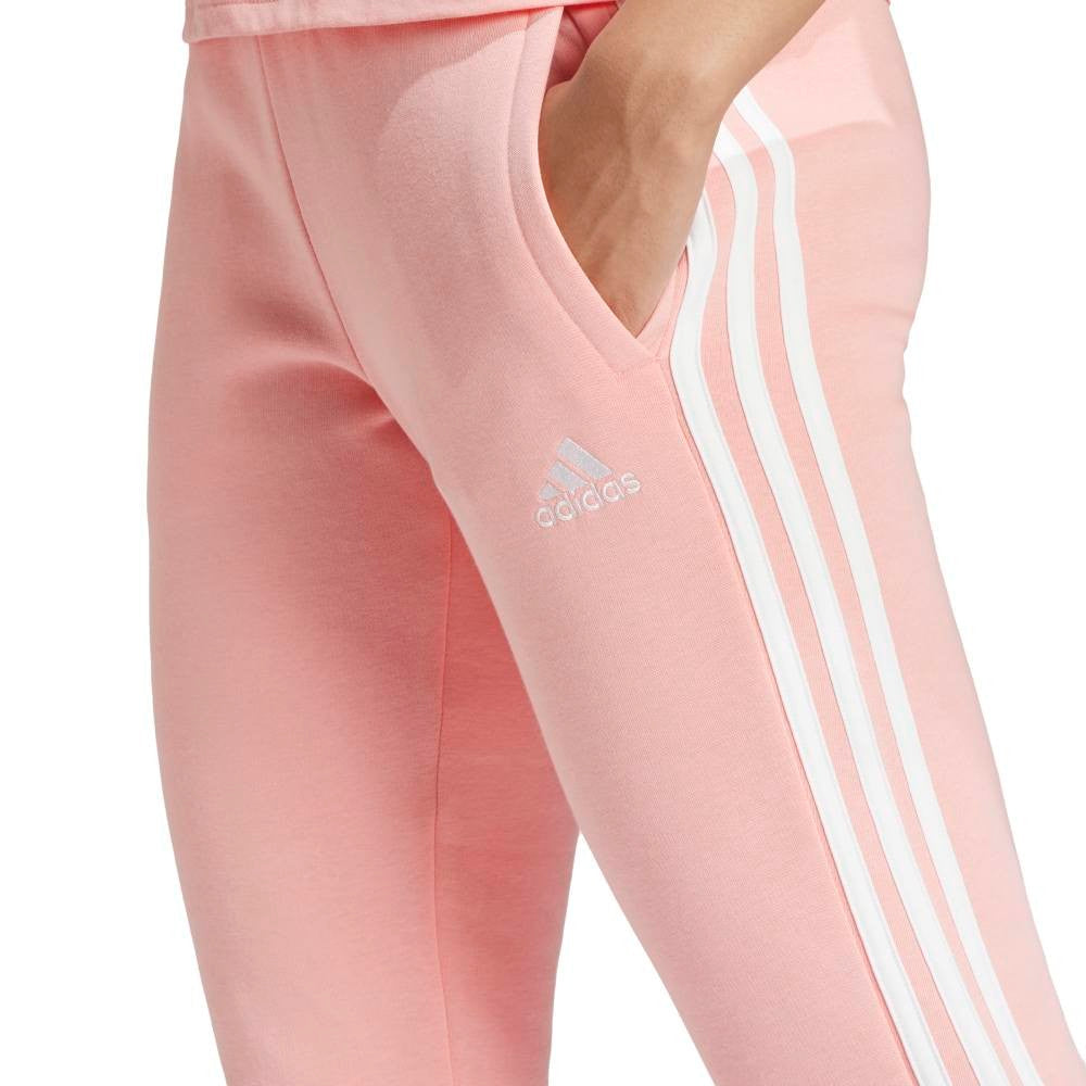 Essentials 3-Stripes Fleece Joggers