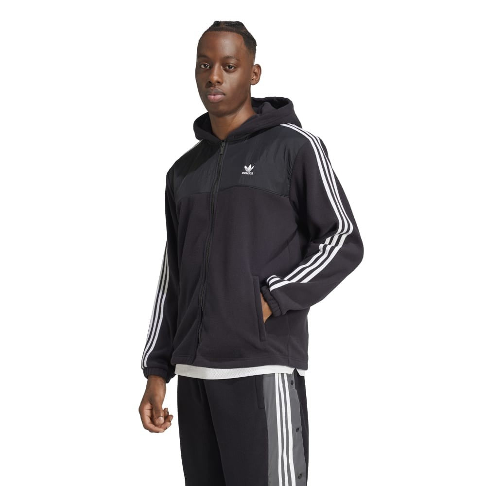 Adicolor 3-Stripes Teddy Fleece Hoodie