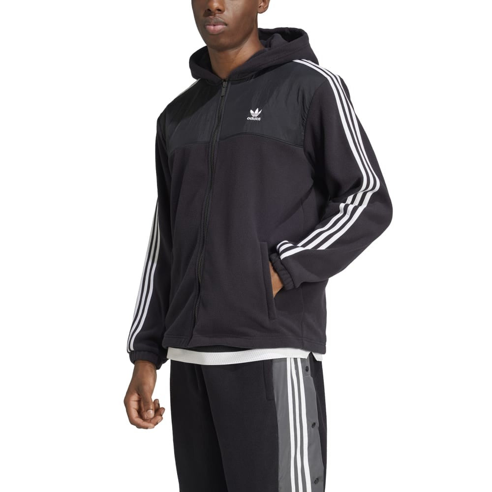 Adicolor 3-Stripes Teddy Fleece Hoodie