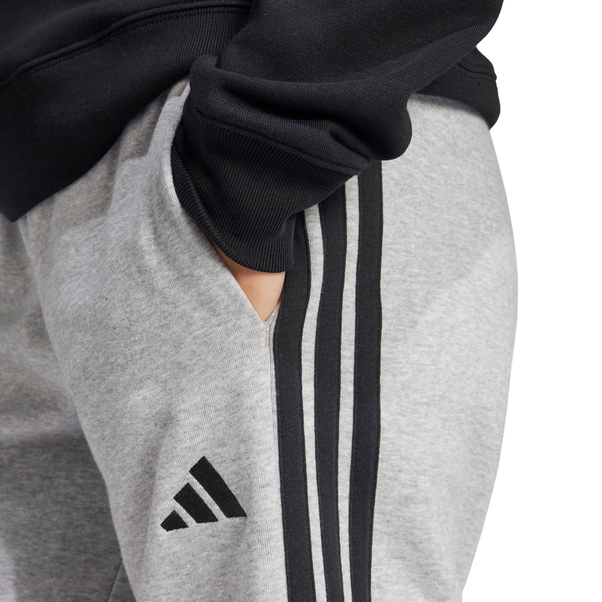 Essentials 3-Stripes French Terry Cuffed Joggers