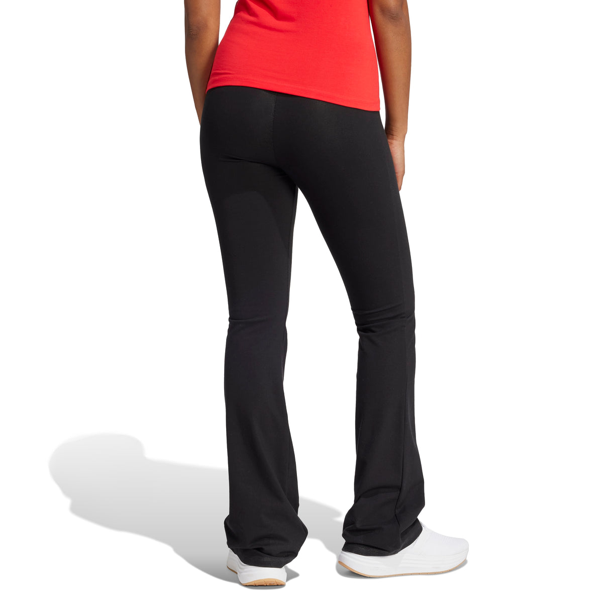 Essentials Small Logo Flared Leggings