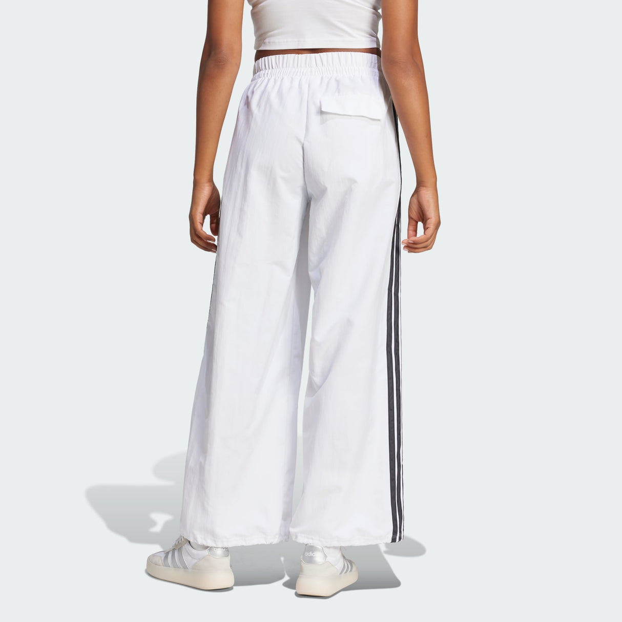 Essentials 3-Stripes Lifestyle Woven Parachute Tracksuit Bottoms