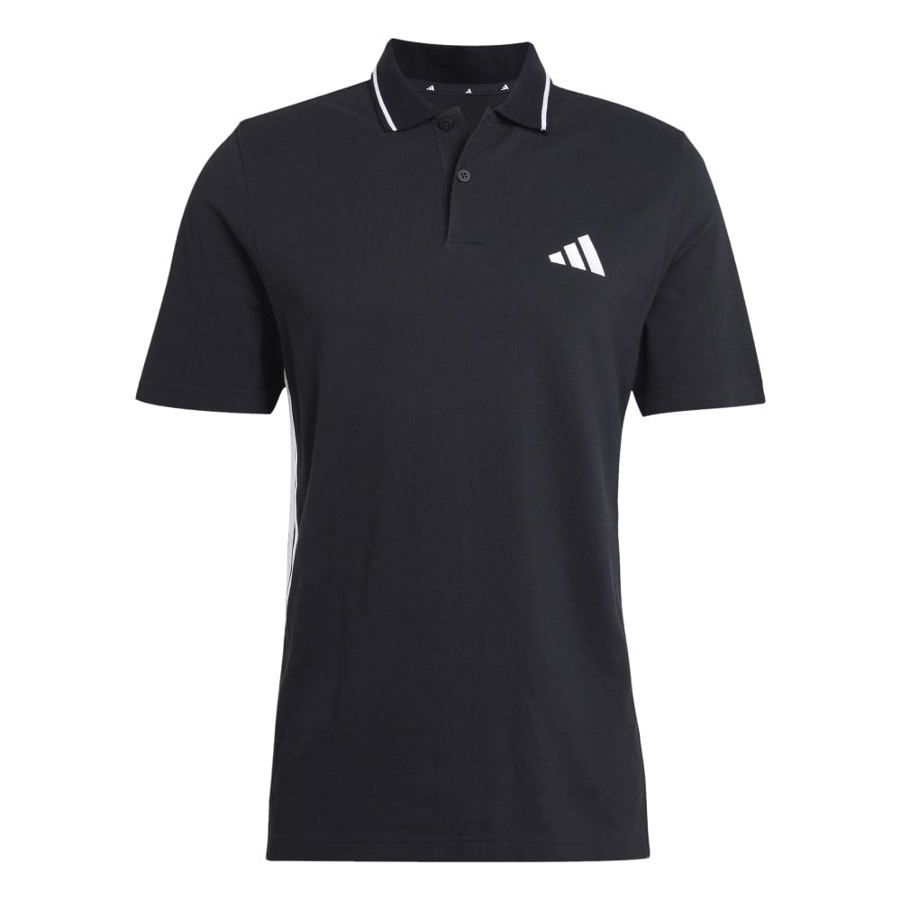 Essentials 3-Stripes Piqué Polo Shirt