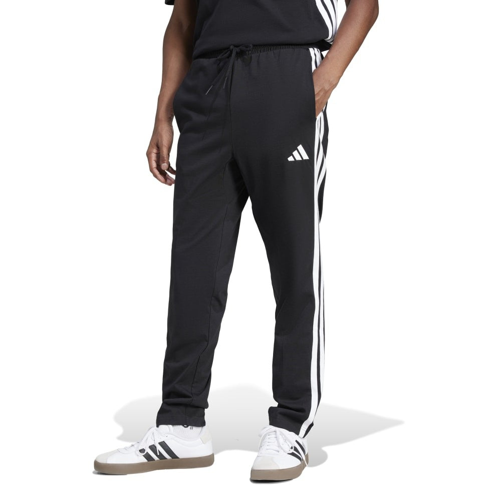 Essentials 3-Stripes Single Jersey Joggers