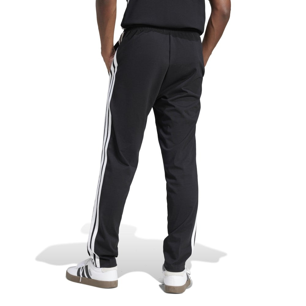Essentials 3-Stripes Single Jersey Joggers