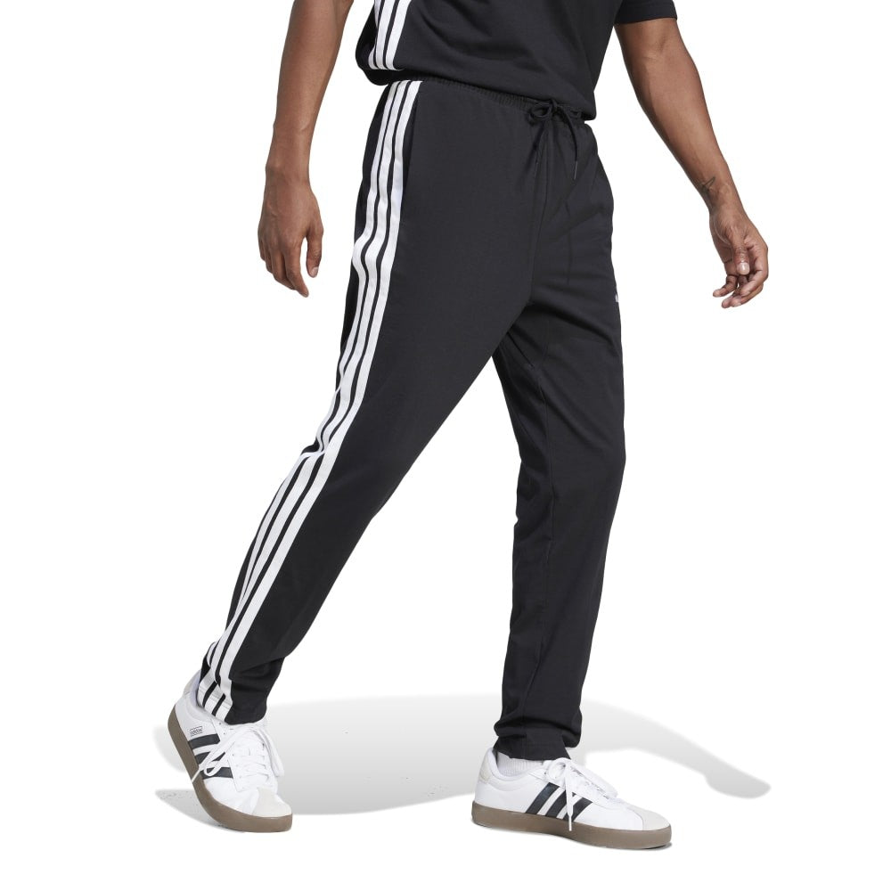 Essentials 3-Stripes Single Jersey Joggers