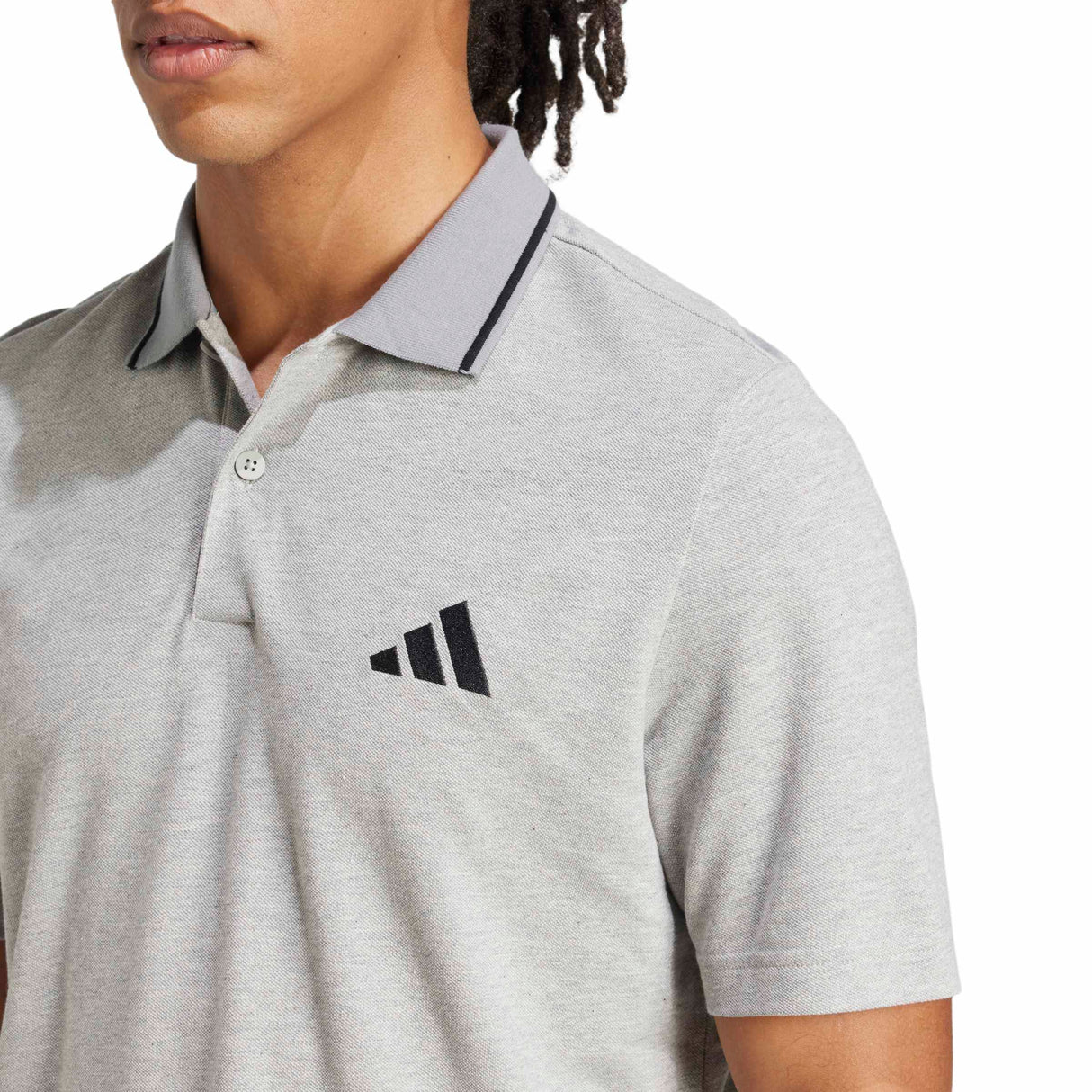 Essentials Small Logo Piqué Polo T-shirt