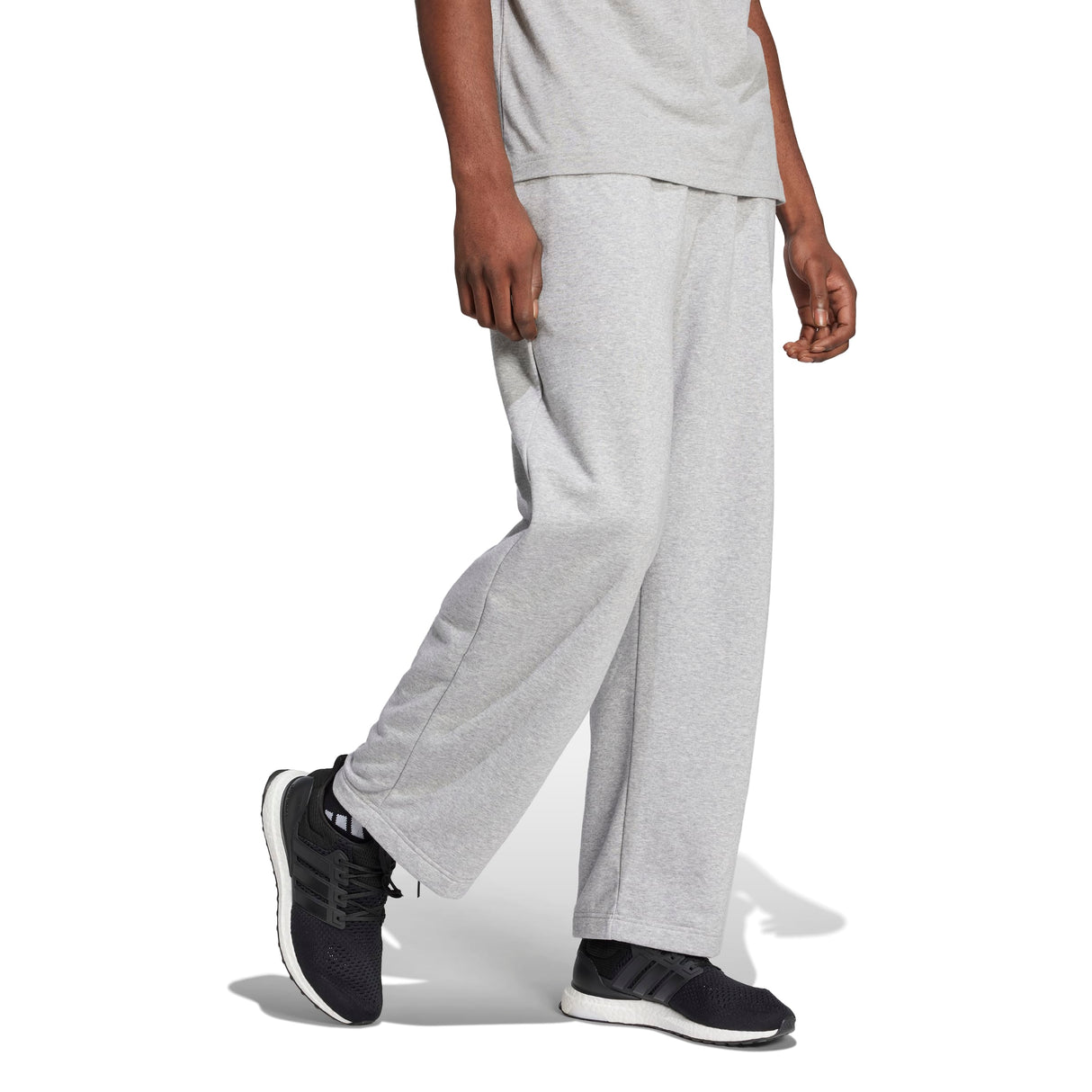Essentials Wide Leg 3 Bar Logo Joggers