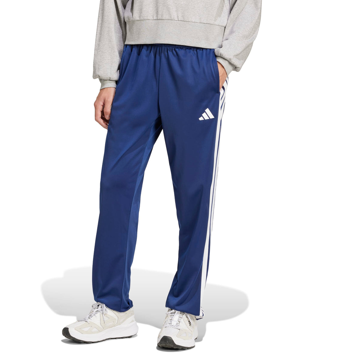 3-Stripes Tricot Regular-Fit Open Hem Track Pants