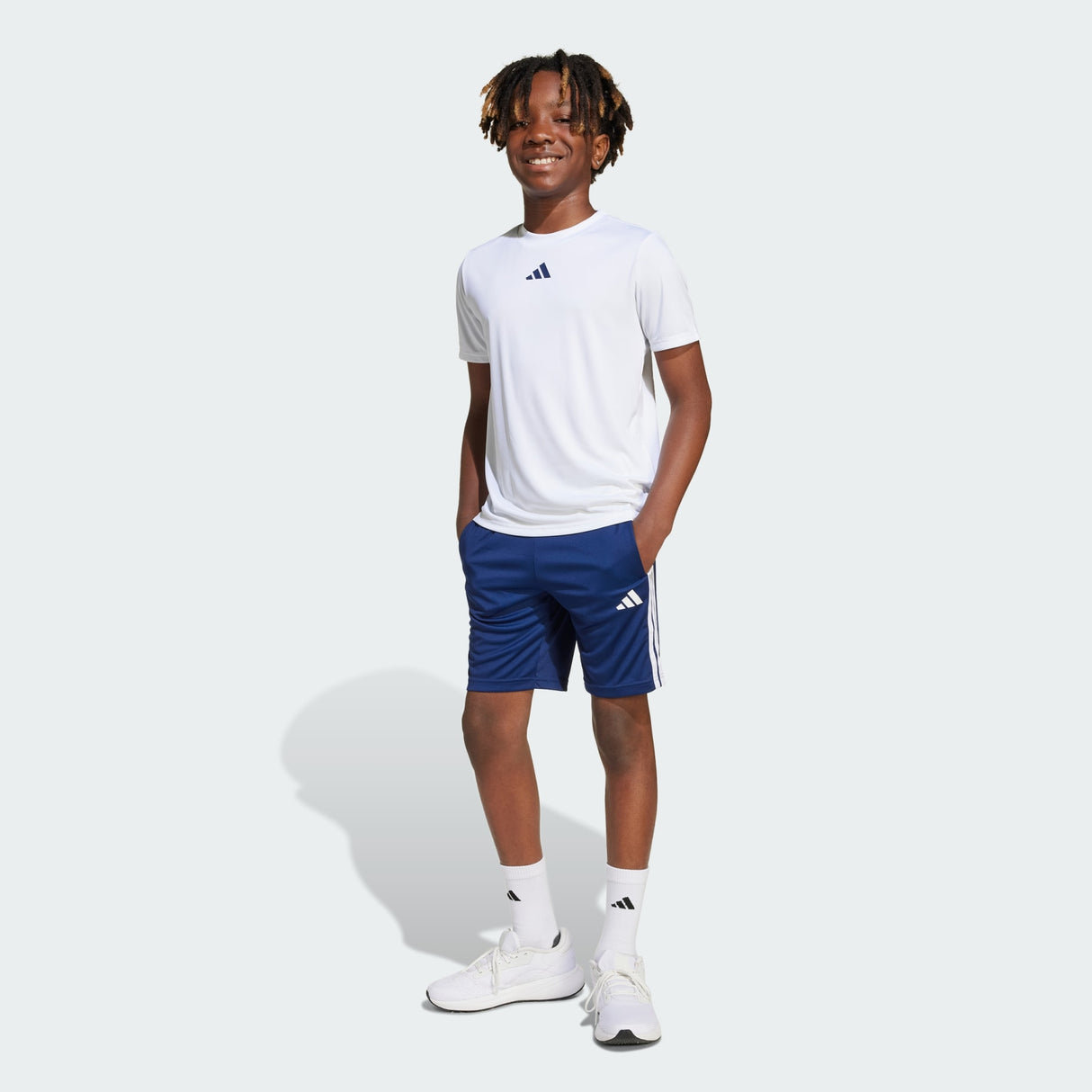 Train Essentials 3-Stripes Tee Set Kids