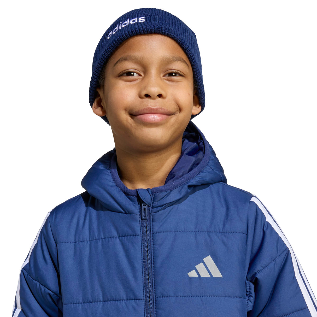 Essentials 3-Stripes Padded Jacket Kids