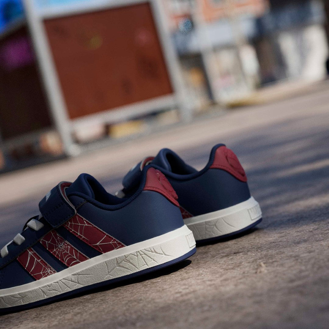 Adidas Marvel Spider-Man Grand Court Shoes
