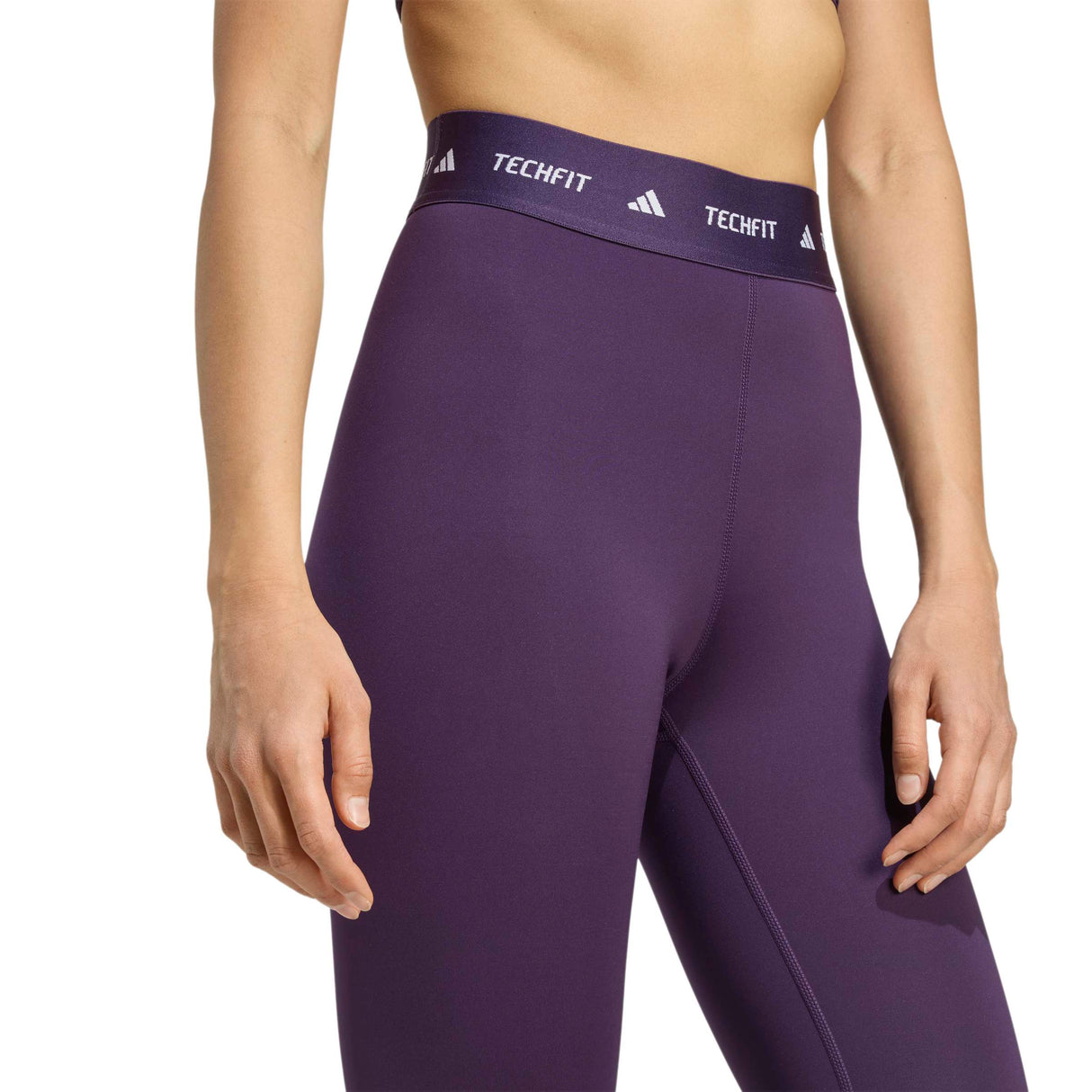 TECHFIT 3-Stripes 7/8 Leggings