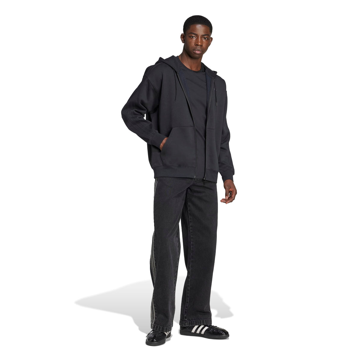 adidas Adicolor Oversize Full-Zip Hoodie