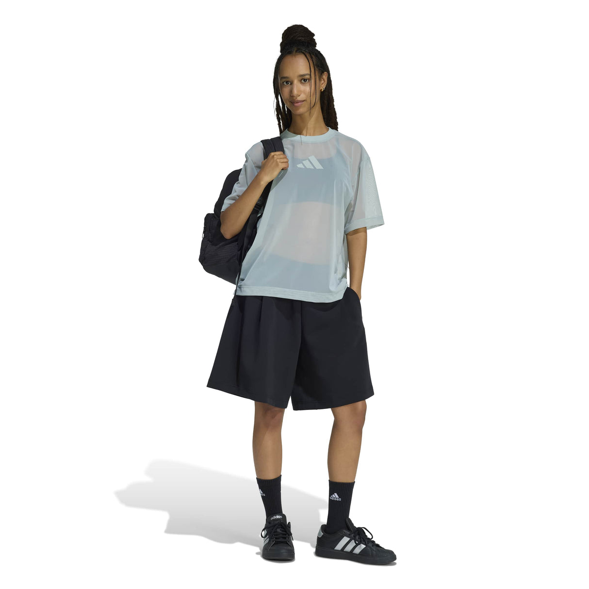 Soft Lux Mesh Tee