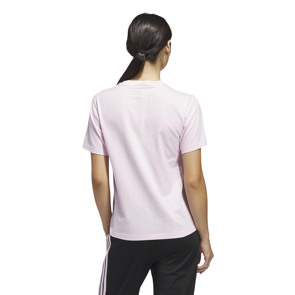 TEXTURED GINGHAM BIG LOGO GRAPHIC T-SHIRT