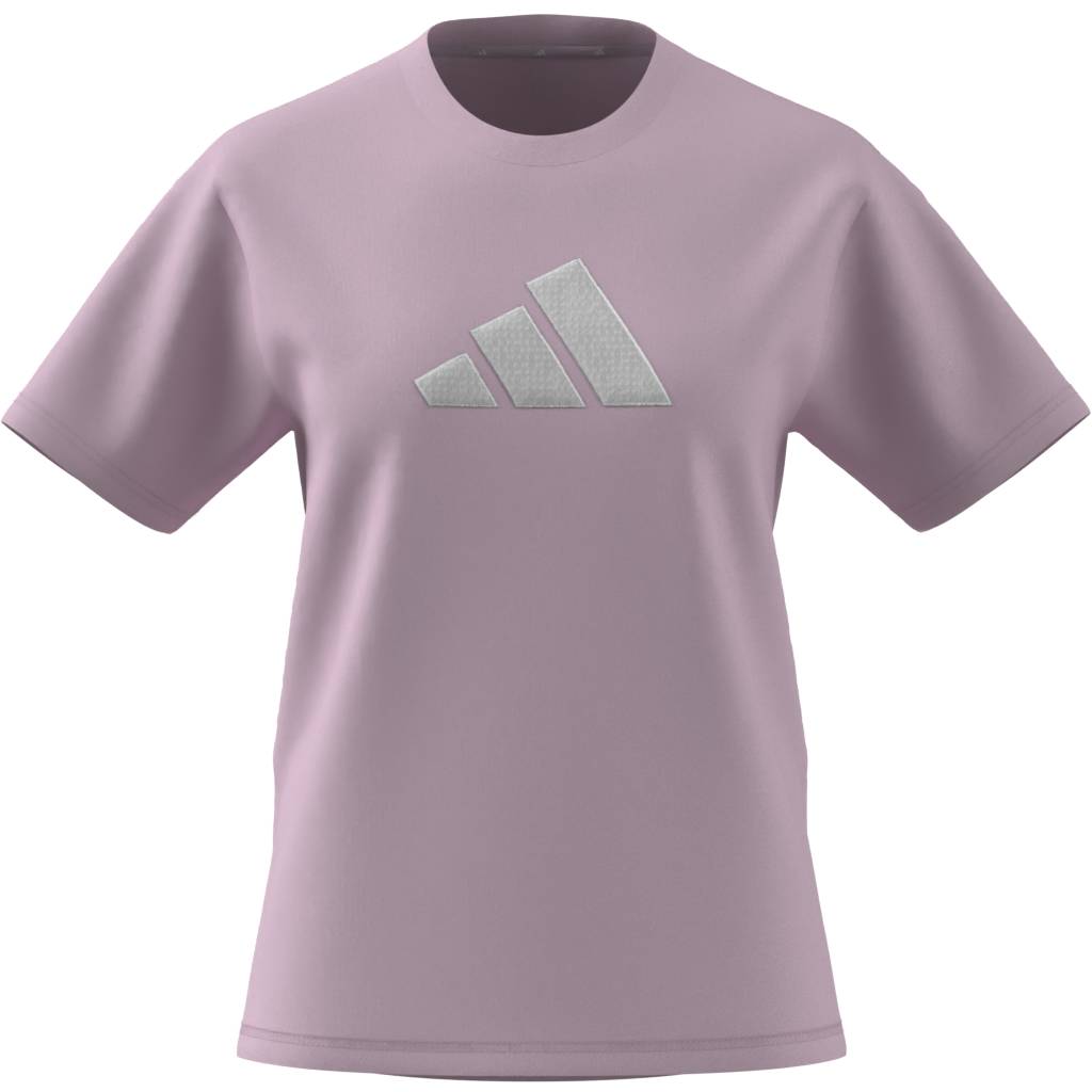 TEXTURED GINGHAM BIG LOGO GRAPHIC T-SHIRT
