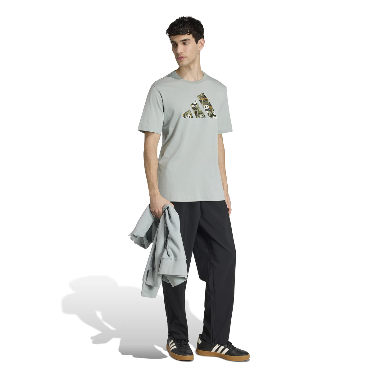 Panda Chill Camo Graphic T-Shirt