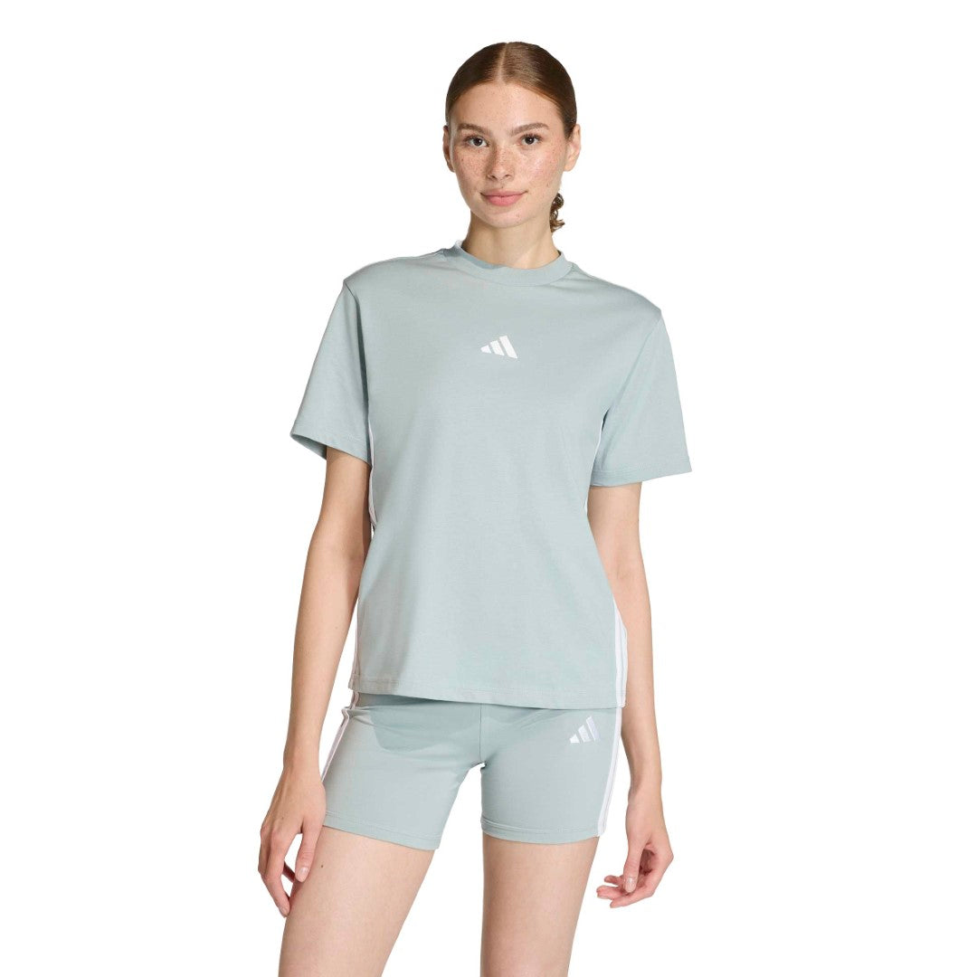 Essentials 3-Stripes Cotton Tee